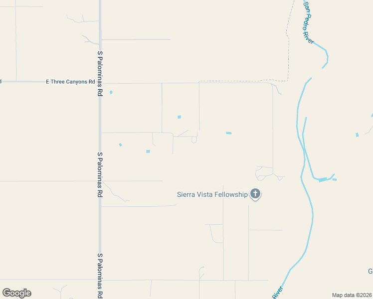 map of restaurants, bars, coffee shops, grocery stores, and more near 9073 South O'Neil Road in Hereford