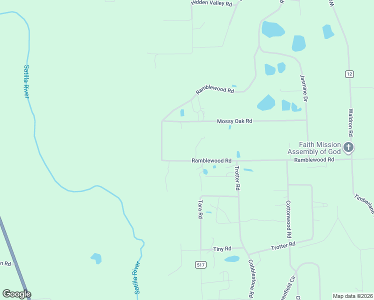 map of restaurants, bars, coffee shops, grocery stores, and more near 1805 Ramblewood Road in Douglas