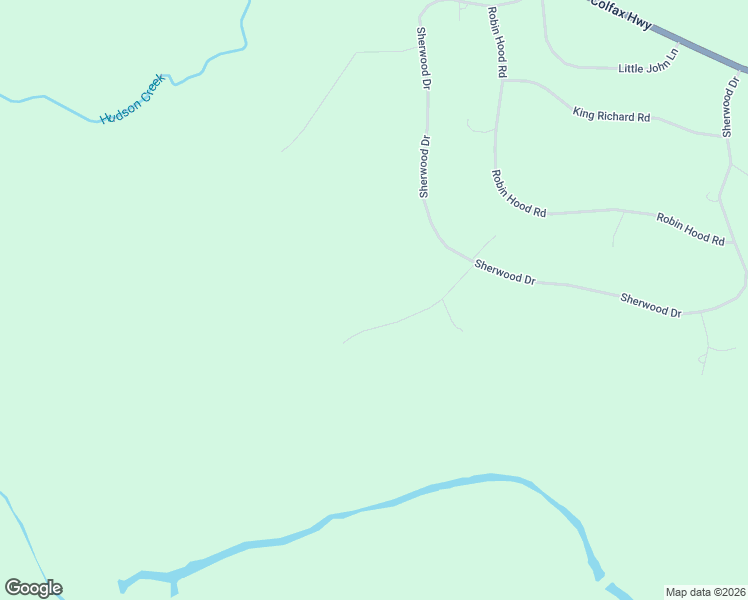 map of restaurants, bars, coffee shops, grocery stores, and more near 58 Friar Tuck Road in Dry Prong