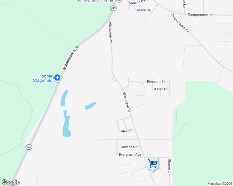 map of restaurants, bars, coffee shops, grocery stores, and more near 75 Will Logan Road in Ozark