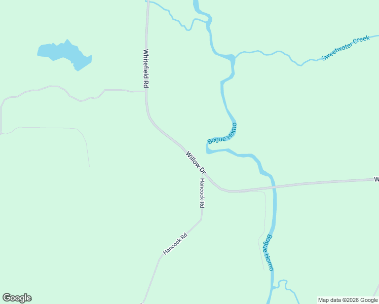 map of restaurants, bars, coffee shops, grocery stores, and more near 395 Whitefield Road in Ovett