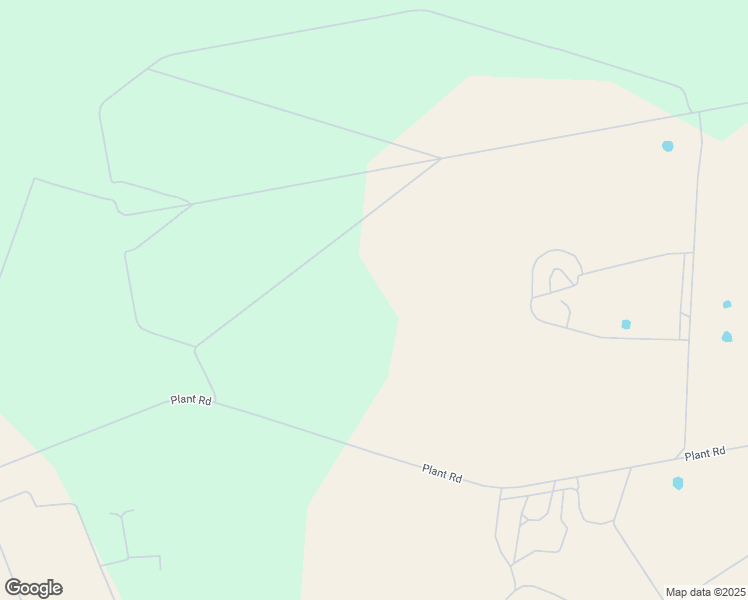 map of restaurants, bars, coffee shops, grocery stores, and more near Plant Road in McGregor
