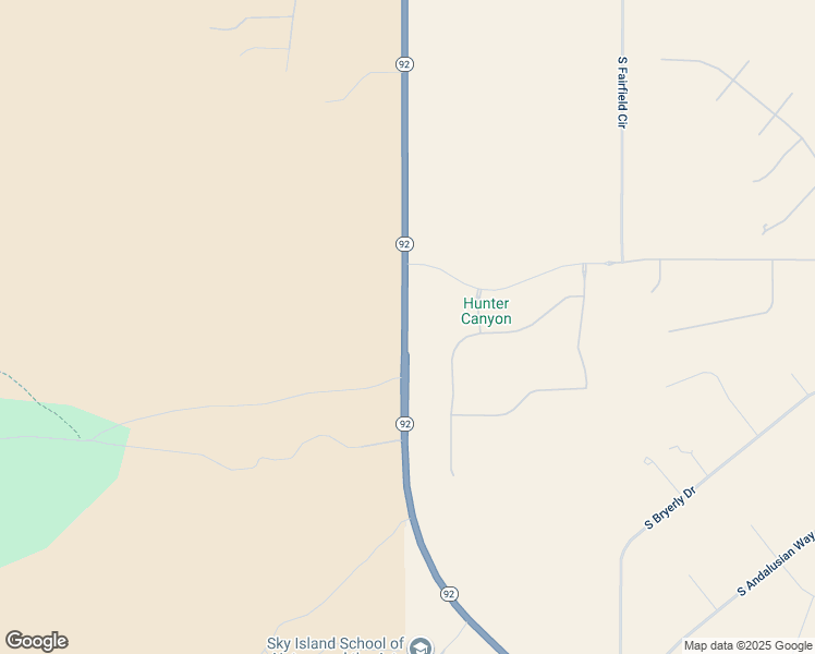 map of restaurants, bars, coffee shops, grocery stores, and more near Arizona 92 in Hereford
