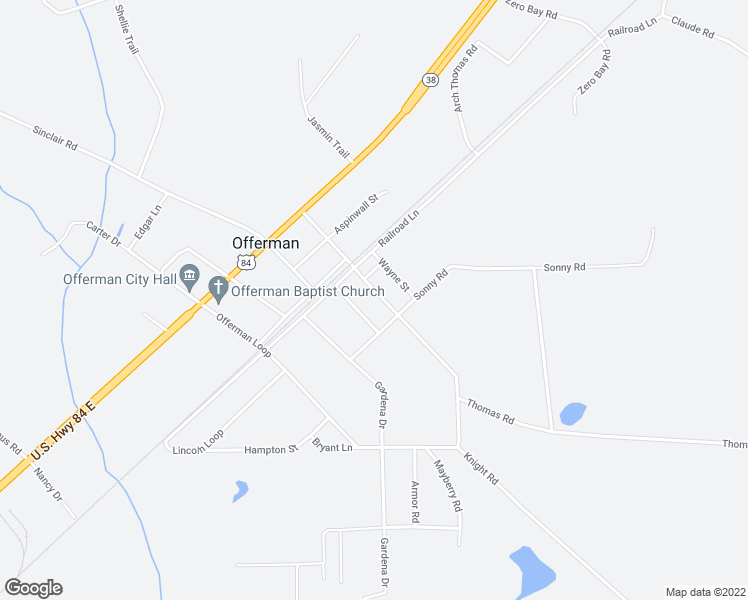 map of restaurants, bars, coffee shops, grocery stores, and more near 6200-6298 Academy Street in Patterson