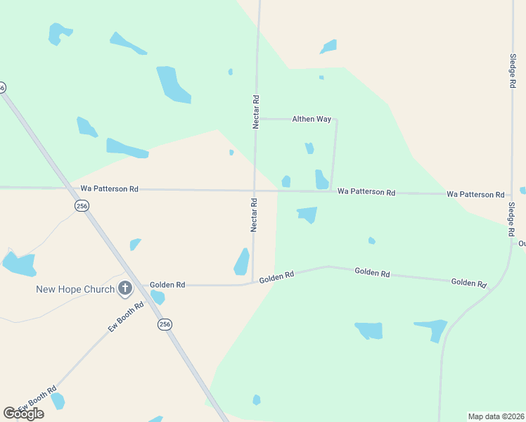 map of restaurants, bars, coffee shops, grocery stores, and more near 415 Nectar Road in Ty Ty