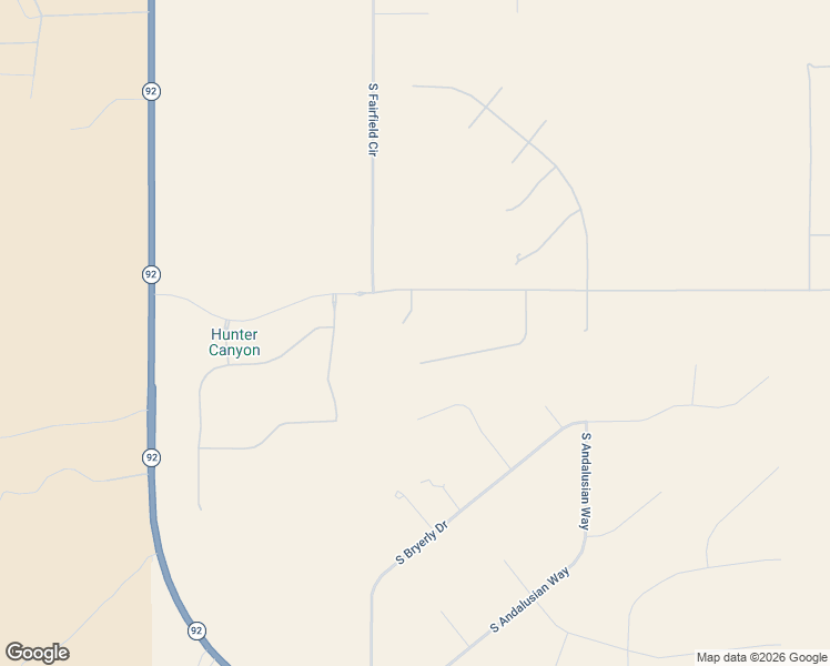 map of restaurants, bars, coffee shops, grocery stores, and more near 8859 South Arab Court in Hereford