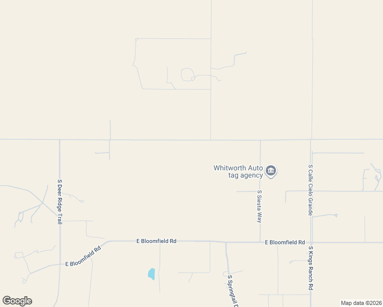 map of restaurants, bars, coffee shops, grocery stores, and more near 7966 3 Canyons Boulevard in Hereford