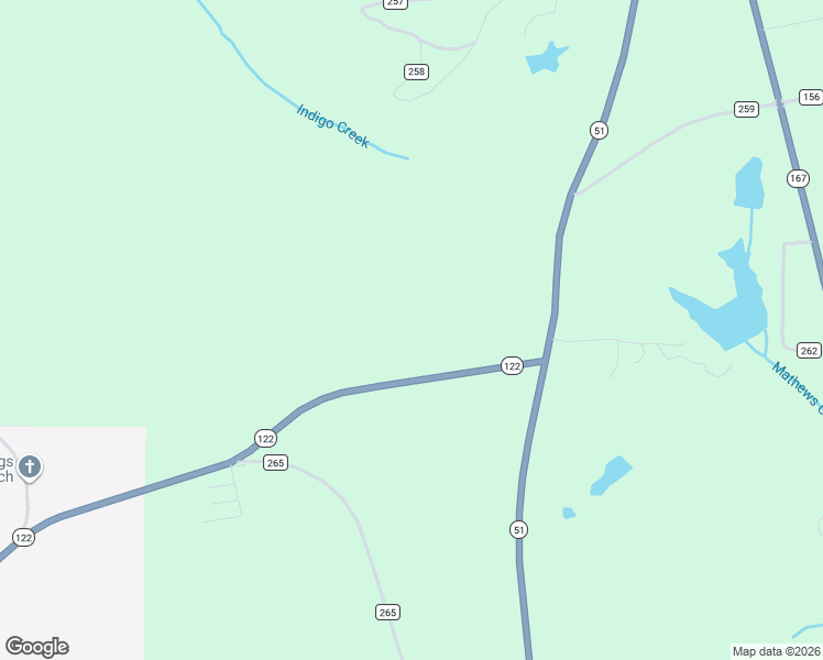 map of restaurants, bars, coffee shops, grocery stores, and more near 2285 Alabama 122 in New Brockton