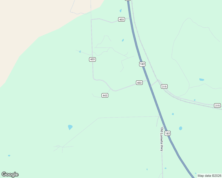 map of restaurants, bars, coffee shops, grocery stores, and more near Co Road 403 in Goldthwaite
