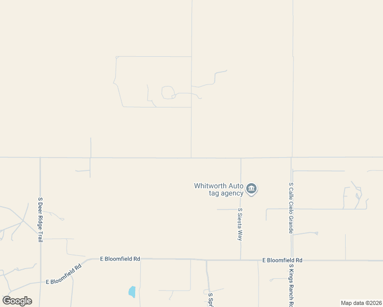 map of restaurants, bars, coffee shops, grocery stores, and more near 7966 3 Canyons Boulevard in Hereford