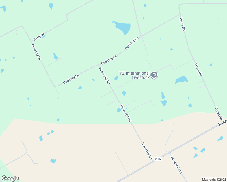 map of restaurants, bars, coffee shops, grocery stores, and more near 347 Howe Hill Road in Lorena