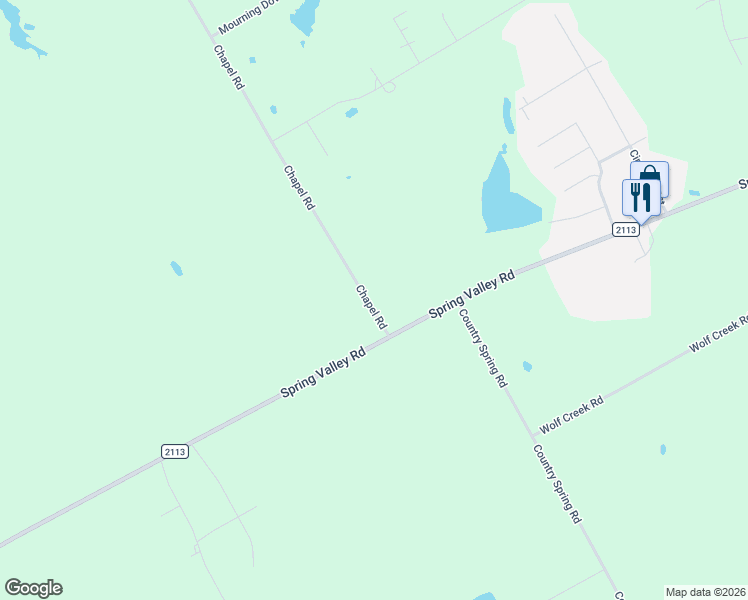 map of restaurants, bars, coffee shops, grocery stores, and more near 16305 Chapel Road in Lorena