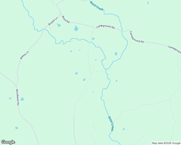 map of restaurants, bars, coffee shops, grocery stores, and more near Boyd Road in Bronson