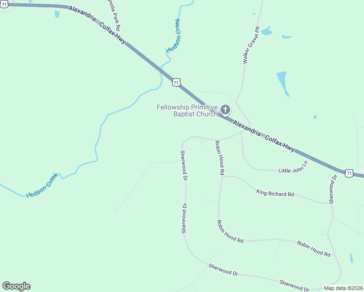 map of restaurants, bars, coffee shops, grocery stores, and more near 59 Sherwood Drive in Pineville