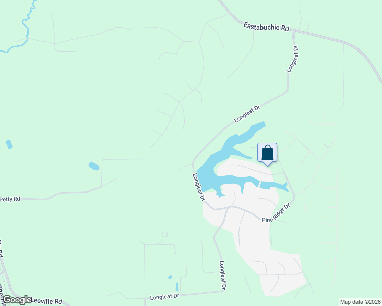 map of restaurants, bars, coffee shops, grocery stores, and more near 502 Longleaf Drive in Petal