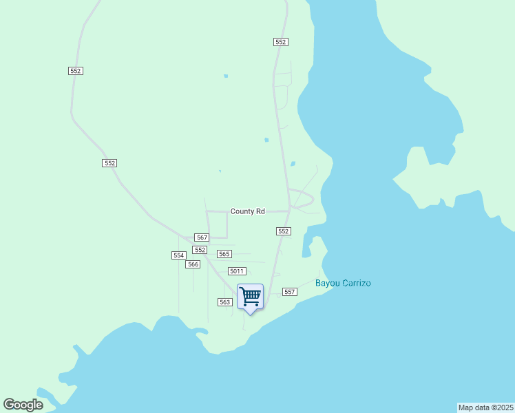 map of restaurants, bars, coffee shops, grocery stores, and more near 496 County Road in Nacogdoches