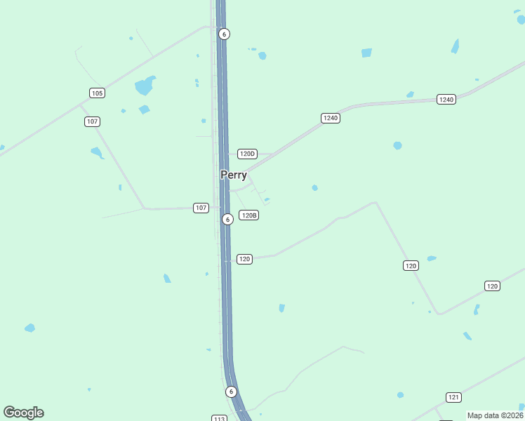 map of restaurants, bars, coffee shops, grocery stores, and more near 101 County Road 120 C in Riesel