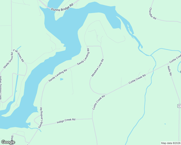 map of restaurants, bars, coffee shops, grocery stores, and more near 29263 Cottle Creek Road in Andalusia