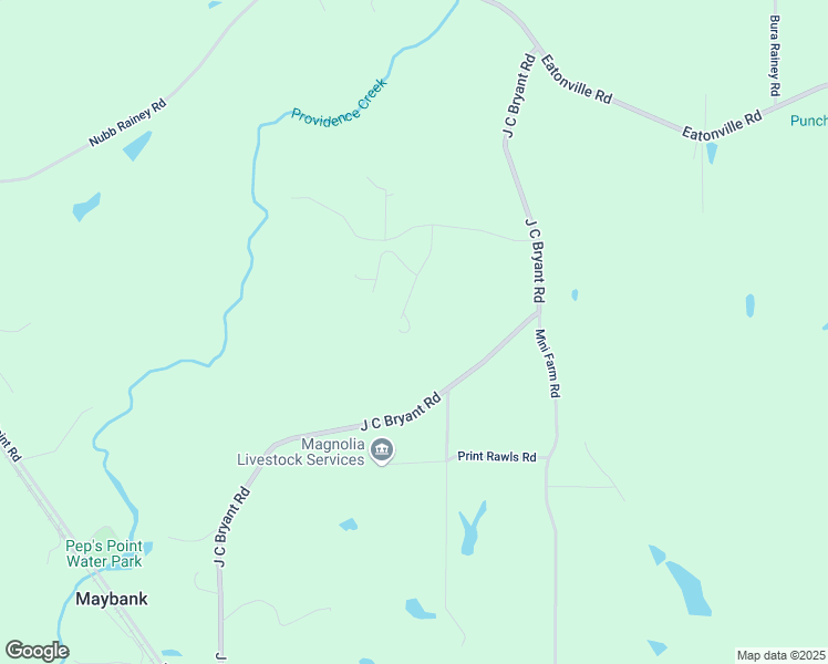 map of restaurants, bars, coffee shops, grocery stores, and more near 21 Golden Pond Circle in Hattiesburg