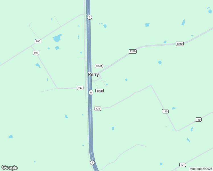 map of restaurants, bars, coffee shops, grocery stores, and more near 101 County Road 120 C in Riesel