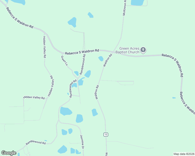 map of restaurants, bars, coffee shops, grocery stores, and more near 284 Waldron Road in Douglas