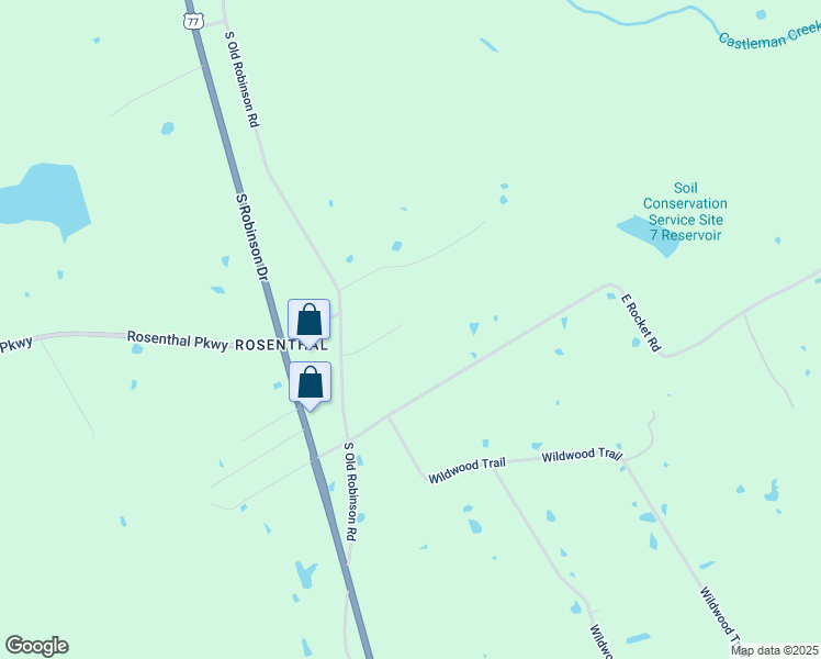 map of restaurants, bars, coffee shops, grocery stores, and more near 232 Candyce Dr in Lorena