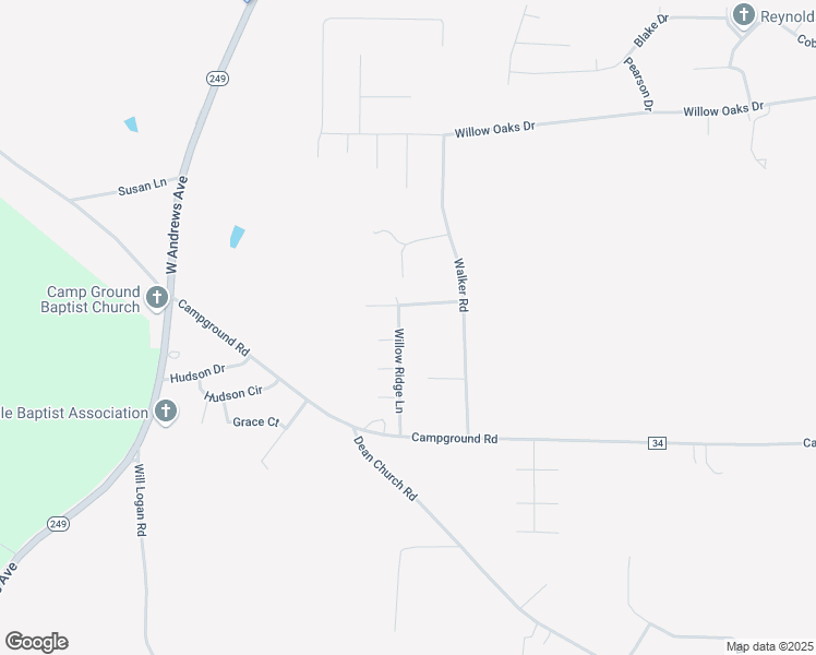 map of restaurants, bars, coffee shops, grocery stores, and more near 153 Willow Ridge Lane in Ozark
