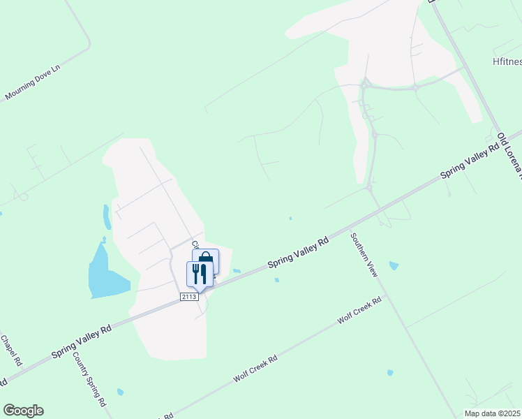 map of restaurants, bars, coffee shops, grocery stores, and more near 930 Rancho Hermoso in Lorena