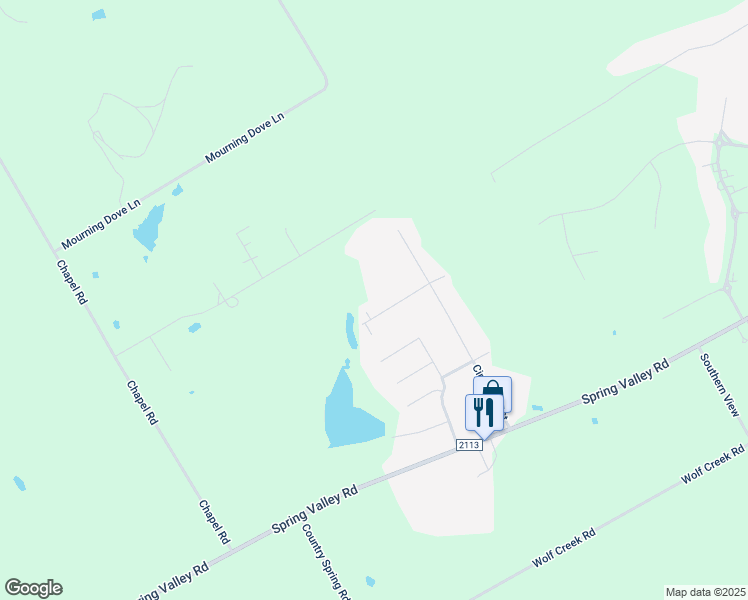map of restaurants, bars, coffee shops, grocery stores, and more near 107 Elaine Drive in Lorena