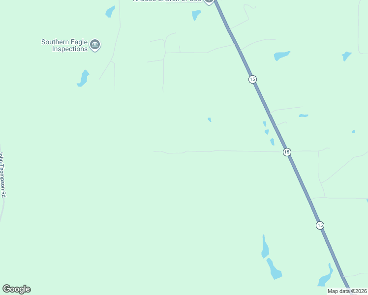 map of restaurants, bars, coffee shops, grocery stores, and more near Rayburn Pierce Road in Richton