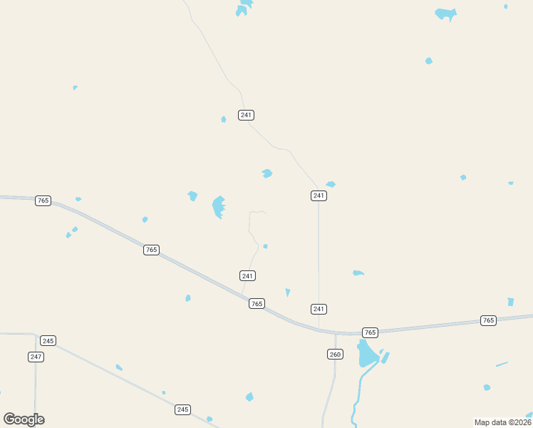 map of restaurants, bars, coffee shops, grocery stores, and more near County Road 241 in San Saba County