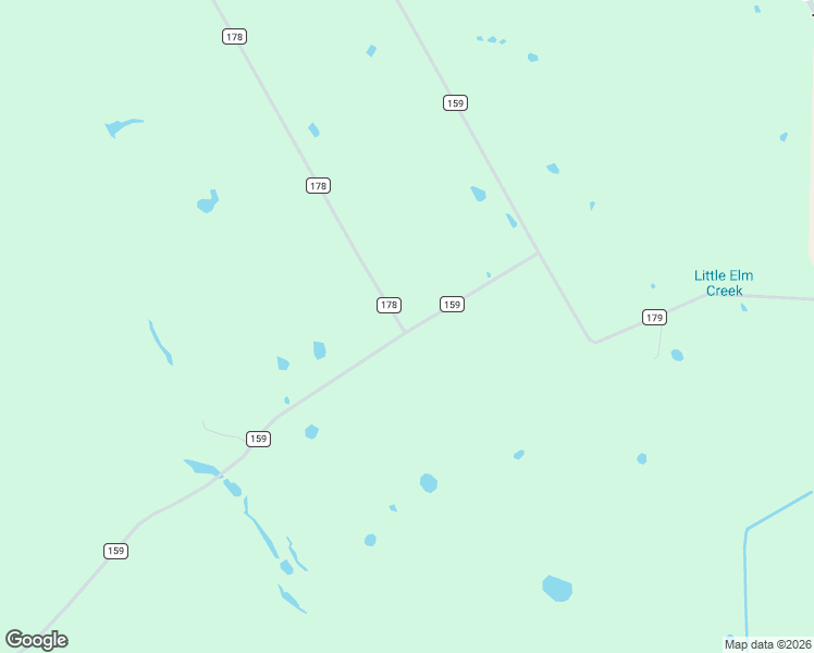 map of restaurants, bars, coffee shops, grocery stores, and more near County Road 159 in Riesel