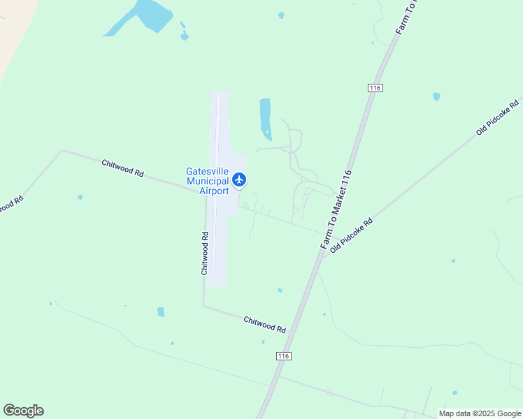 map of restaurants, bars, coffee shops, grocery stores, and more near 113 Airport Road in Gatesville