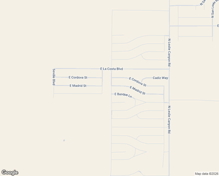 map of restaurants, bars, coffee shops, grocery stores, and more near 544 East Madrid Street in Douglas