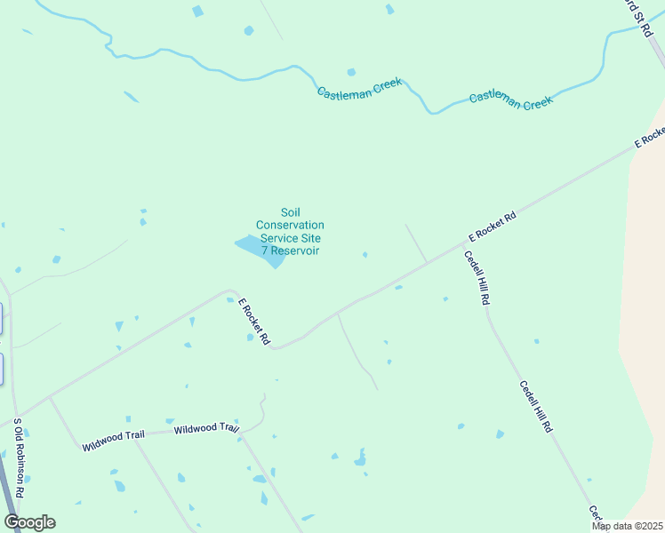 map of restaurants, bars, coffee shops, grocery stores, and more near 1379 East Rocket Road in Lorena
