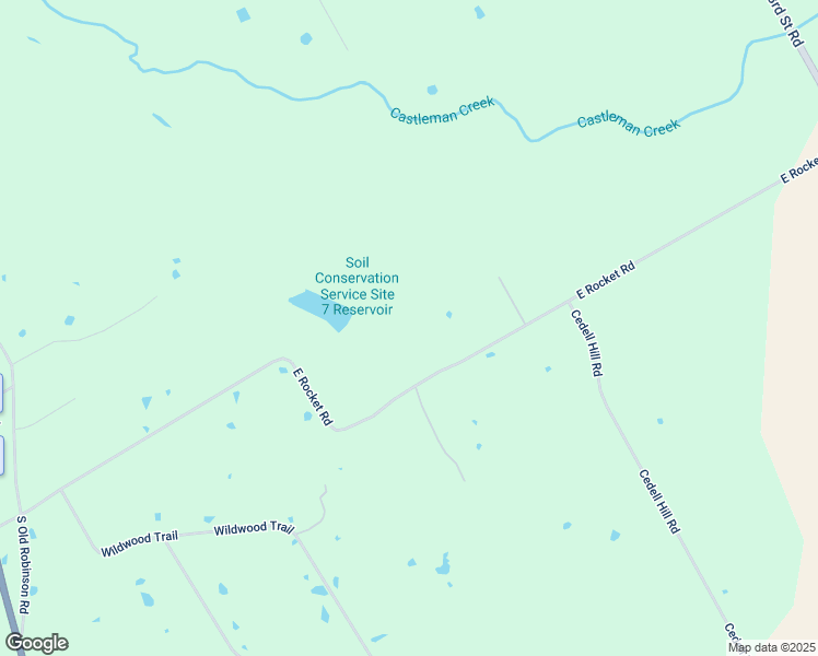 map of restaurants, bars, coffee shops, grocery stores, and more near 1379 East Rocket Road in Lorena