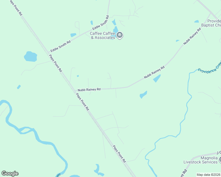 map of restaurants, bars, coffee shops, grocery stores, and more near 1 Bill Smith Road in Hattiesburg