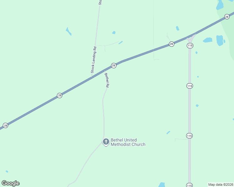 map of restaurants, bars, coffee shops, grocery stores, and more near 45 Bethel Road in Deville