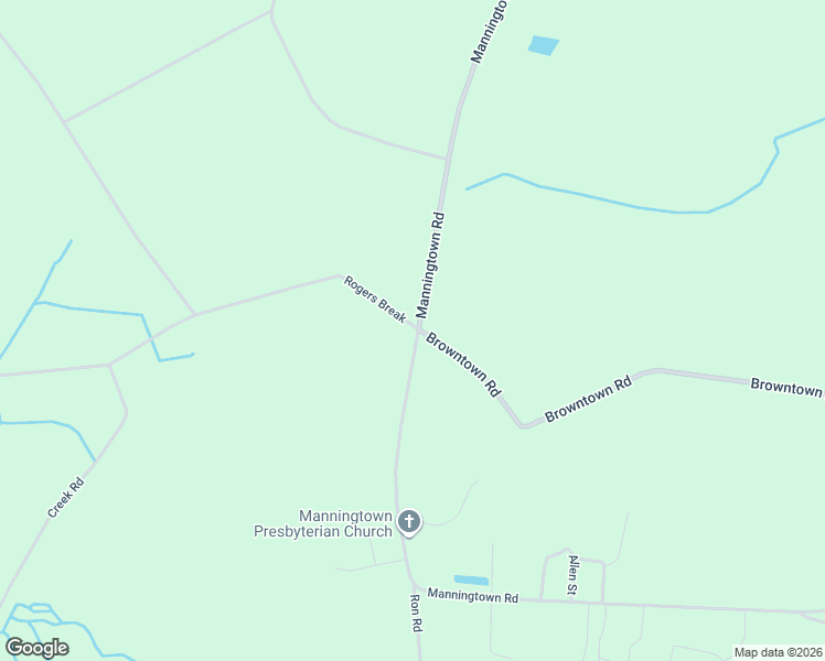 map of restaurants, bars, coffee shops, grocery stores, and more near 9518 Manningtown Road in Jesup