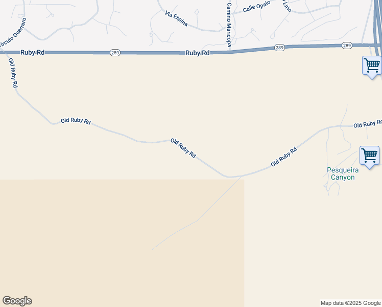 map of restaurants, bars, coffee shops, grocery stores, and more near 96 Old Ruby Road in Santa Cruz County
