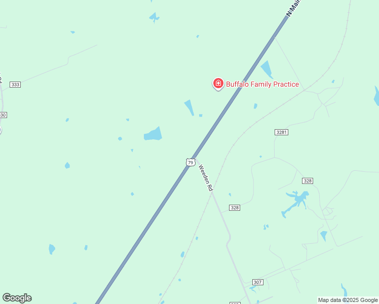 map of restaurants, bars, coffee shops, grocery stores, and more near 1984 U.S. 79 in Buffalo