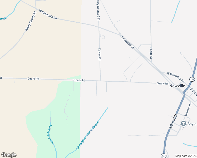 map of restaurants, bars, coffee shops, grocery stores, and more near 798 Ozark Road in Newville