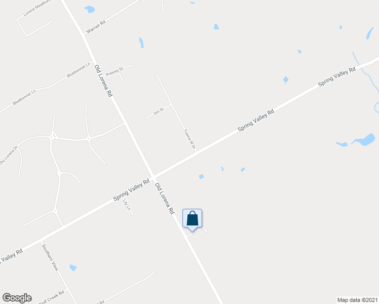 map of restaurants, bars, coffee shops, grocery stores, and more near 100 Town West Drive in Lorena