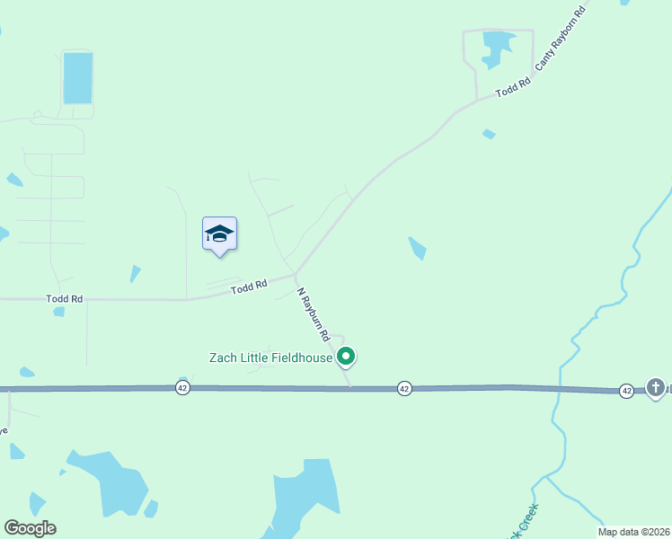 map of restaurants, bars, coffee shops, grocery stores, and more near 263 Todd Rd in Sumrall