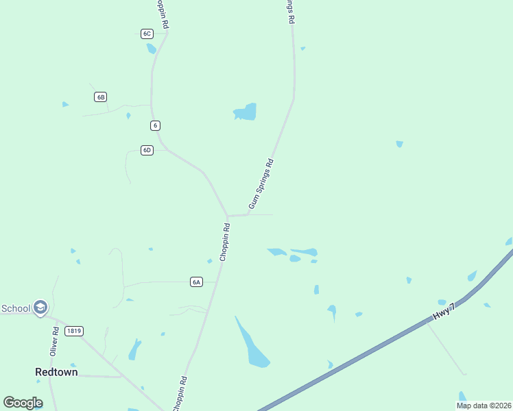 map of restaurants, bars, coffee shops, grocery stores, and more near 232 Gum Springs Road in Pollok