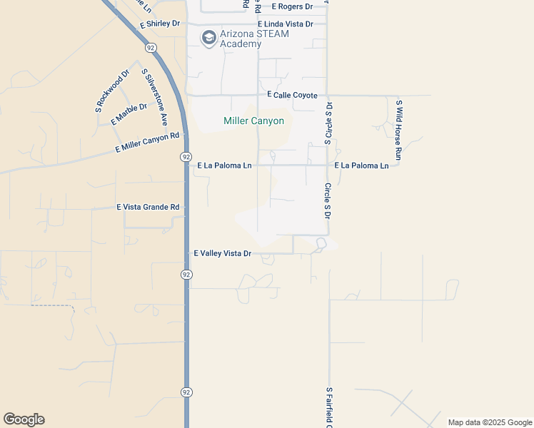 map of restaurants, bars, coffee shops, grocery stores, and more near 7931 South Fairview Place in Hereford