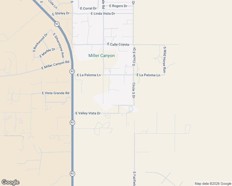 map of restaurants, bars, coffee shops, grocery stores, and more near 5460 East Mulberry Lane in Hereford