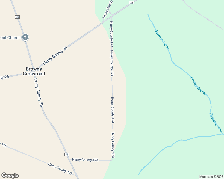 map of restaurants, bars, coffee shops, grocery stores, and more near Henry County 174 in Headland