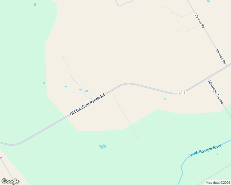 map of restaurants, bars, coffee shops, grocery stores, and more near 3830 Old Caufield Ranch Road in McGregor