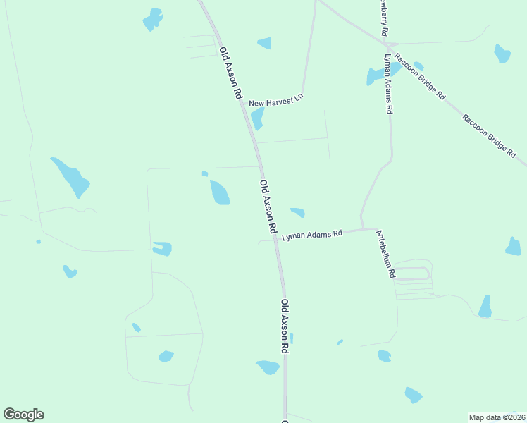 map of restaurants, bars, coffee shops, grocery stores, and more near 6436 Old Axson Road in Douglas